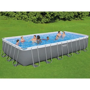 Intex Rectangular Ultra XTR Frame Swimming Pool with Pump